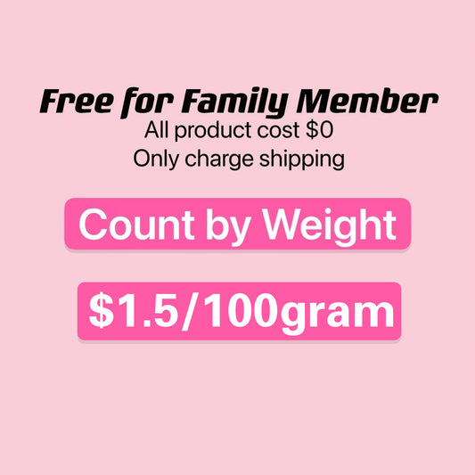 【$1.5/100gram】Count by weight, only charge shipping